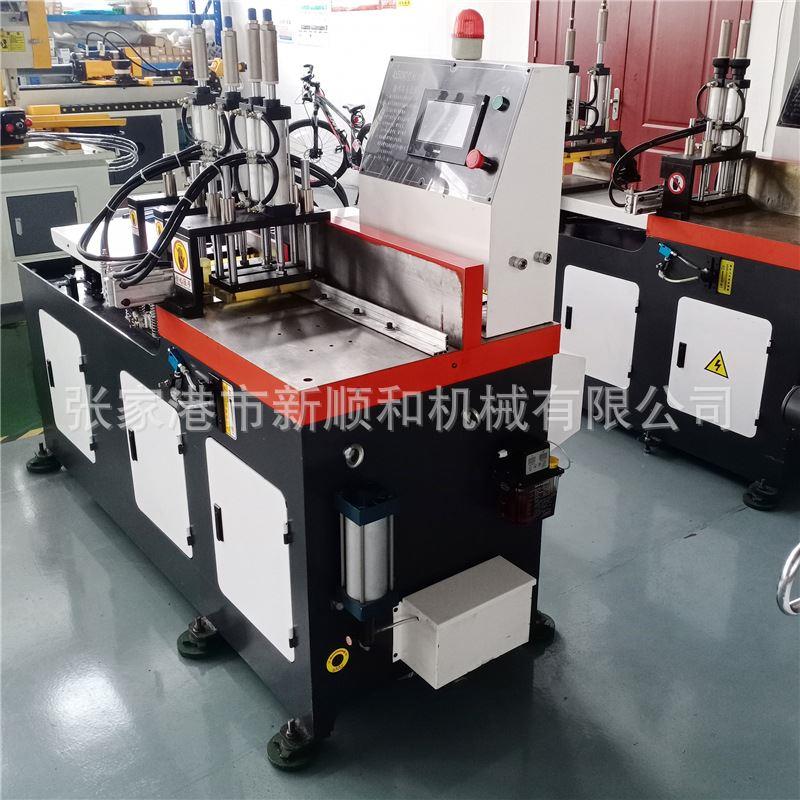 极速横铝全自动45型材切割机设备圆管方管K铝机无毛刺切机全自4动