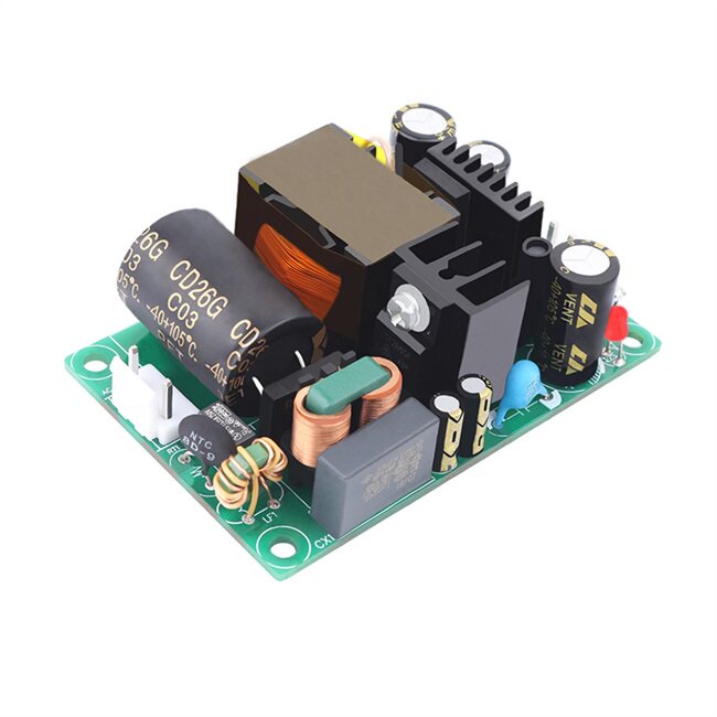 新品12v5a开关电源板模块工业仪器仪表电源内置稳压模块2W20v转12