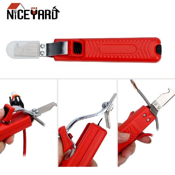 极速NICEYARD Cable oWire Stripper Knife Adjustable Rubber Ha
