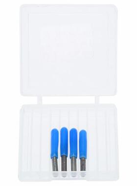 极速4pcs 3.1g75mm Carbide PCB Board Engraving Bits Tip 20/30