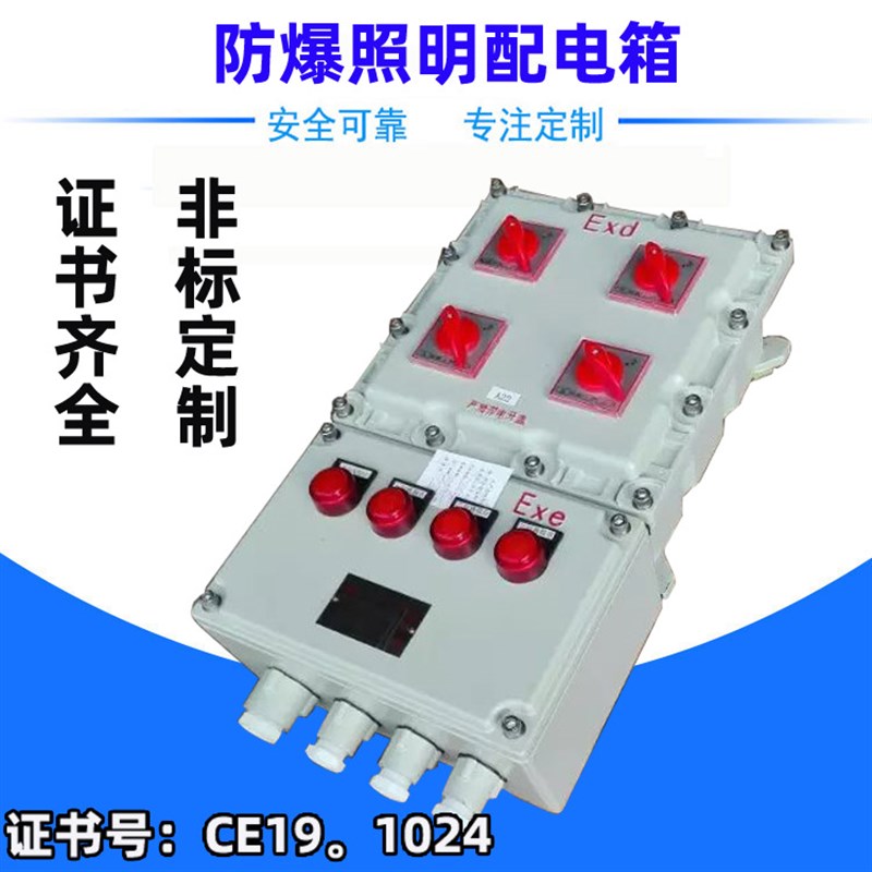 极速bxm51-3K防爆照明配电箱IIBT4G铸铝开关箱电源检修箱IP54控制