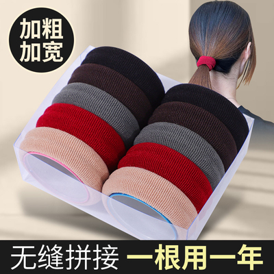 极速ladyc black hair bands rope accessories hair ring head r