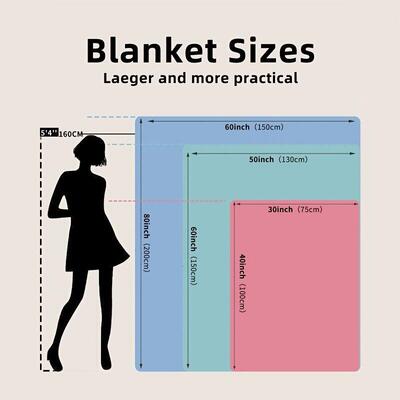 Blankets Throws 印花毯子温暖舒适适合沙发床的披毯