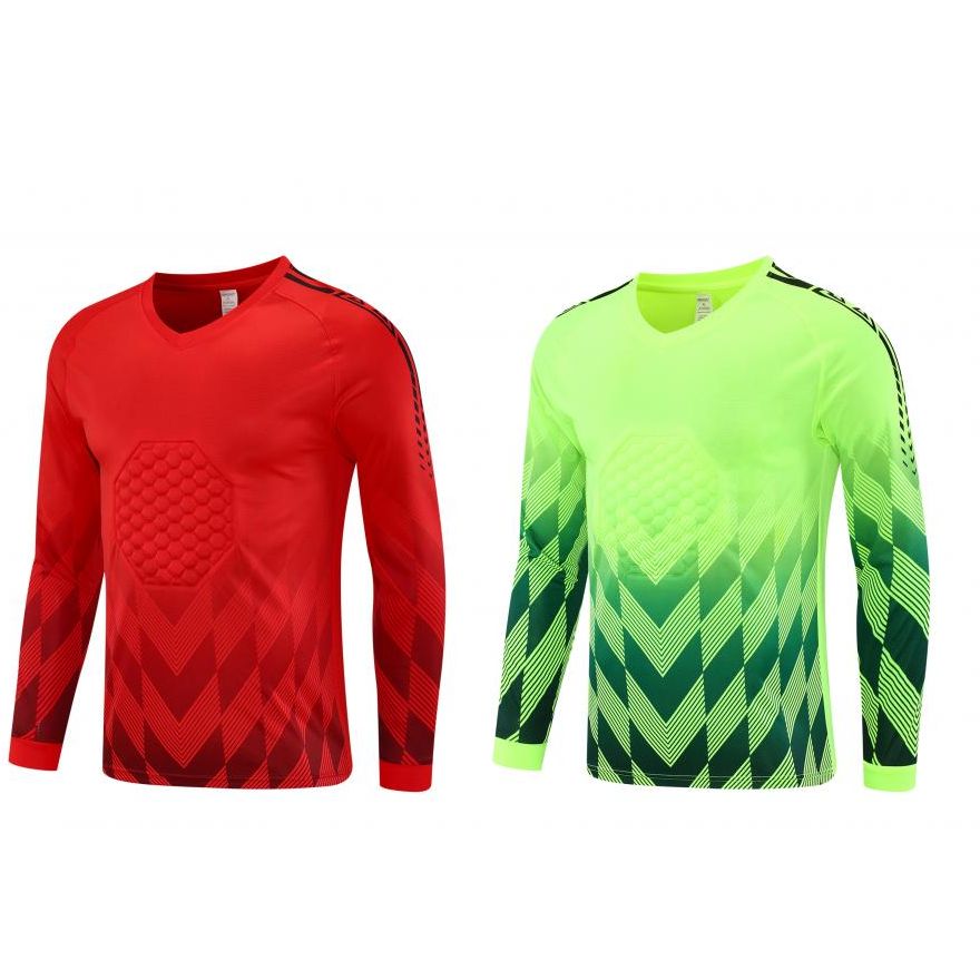 当潮马守门服长袖单衫足球守门员球衣装备门将服防摔衣服ADM7001