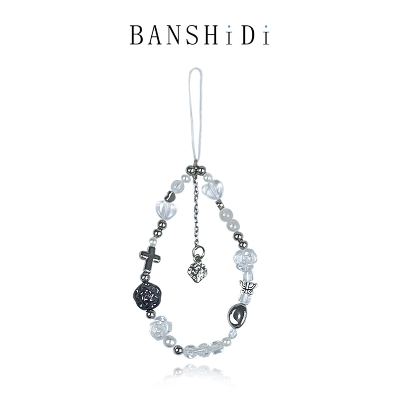 diy创意手机挂绳包包手链班诗迪