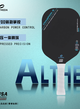 爱者达热压一体匹克球拍板碳纤维热压一体成型磨砂专业级进攻型