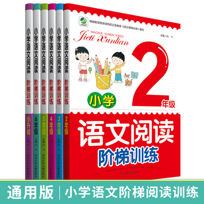 小学语文阅读阶梯训练二三四五六年级上下册小升初语文专项练习课外阅读理解专项强化突破训练提升阅读能力培优阅读理解思维解题