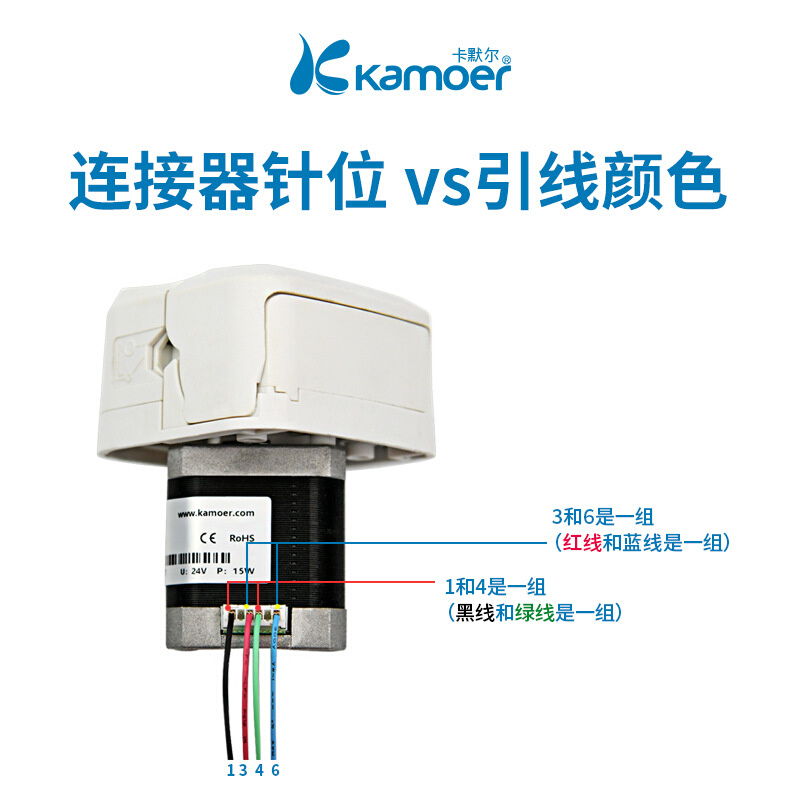 KK300-ST 快速换管 485ml/min 24V步进电机小型蠕动泵