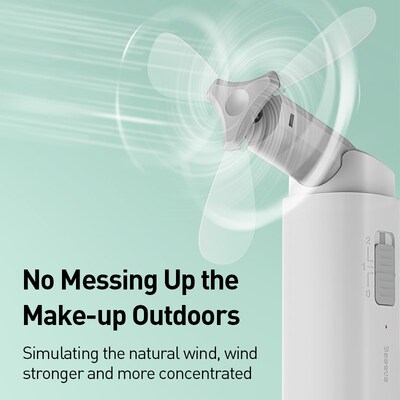 Mini Fold Fans Portable Hold Small Fans USB ReRchargable Pow