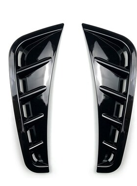 适用奔驰C级 2019+ W205 C180L C260L前杠Q进气口风刀外饰车贴改