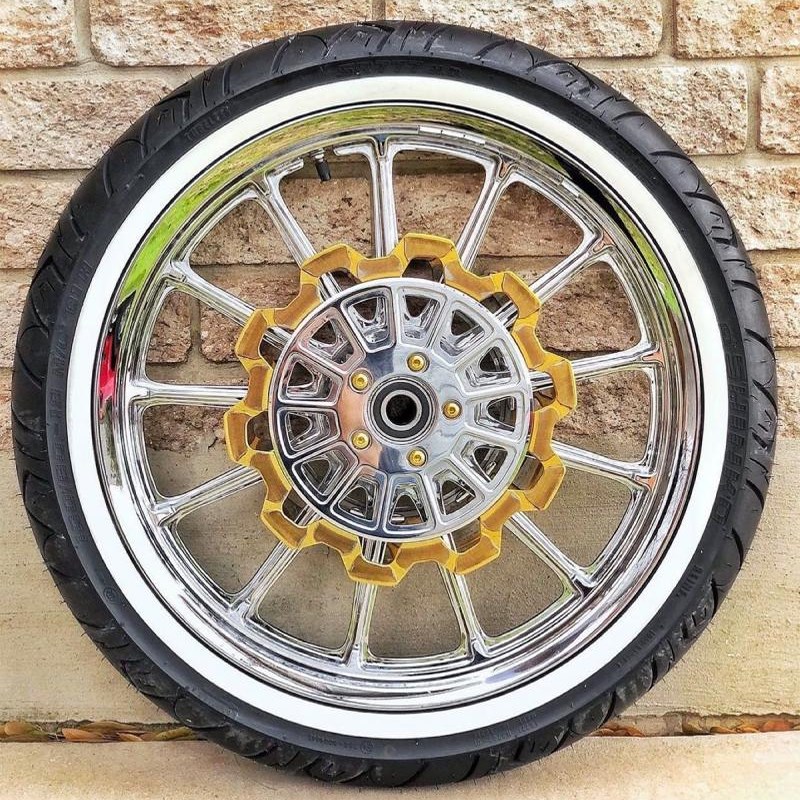 林德尔哈雷滑脂大师街缺陷St改装制I动盘前后制动盘彩色浮动盘