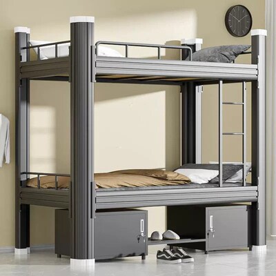 2米长大人上下铺上下床床加厚高低床学生宿舍双层V床员工单双人床