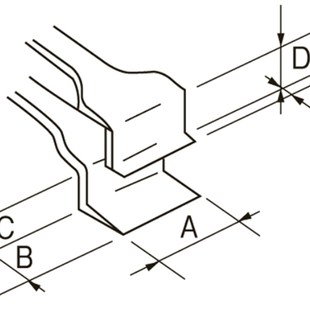 晶片盒特殊精密工具扁平镊子 亚速旺 表面已清洗TWE.EZERS ONE