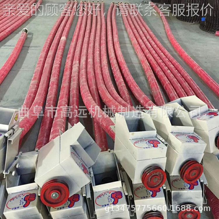 MRQ220V麦软管吸 水粮泥粉上料机 工机业软管抽机