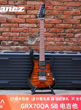 Ibanez 依班娜 GRX70QA SB 电吉他