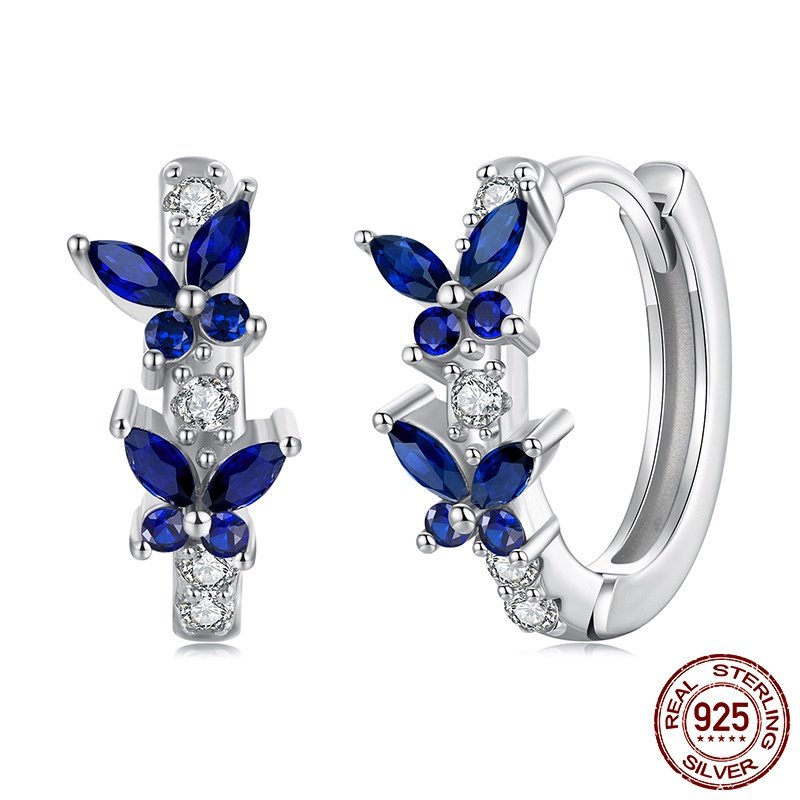 春季新款优雅蝴蝶耳扣s925纯银小清新耳环女饰品首饰,饰品/流行首饰/时尚饰品新,耳环,淘宝优惠券,粉丝福利购,淘宝优惠卷