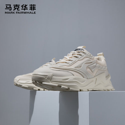 马克华菲潮流老爹鞋厚底增高