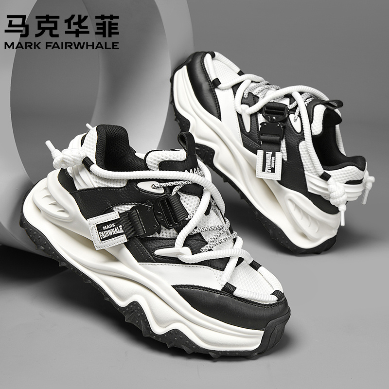马克华菲官方旗舰店老爹鞋男