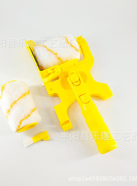 修边分色滚筒刷多功能油漆刷无死角细毛刷涂料乳胶漆刷墙分色工具