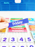 English calendar, wall chart, magnetic stickers, day of the week, month, weather, teaching AIDS, classroom, environmental creation decoration, kindergarten English teaching thumbnail 8