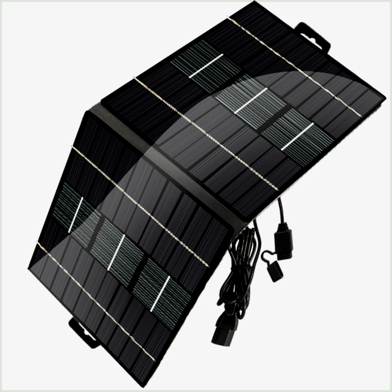 太阳能发电板电动车增程器48v60v72v全自动自发电折叠板大功率静