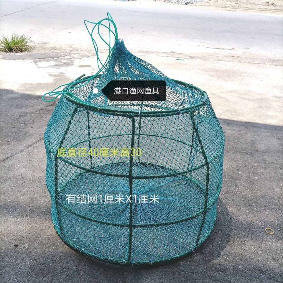 水产鱼虾笼手工小篓子笼子水泵笼装鱼虾鸡鸭青蛙泥鳅收纳笼钓鱼