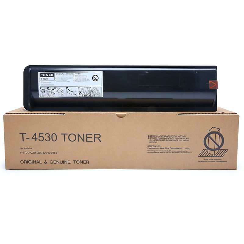 极速适用东芝T-4530C-10K 粉盒 E 255 碳粉 305 35Q5 455 S D 墨