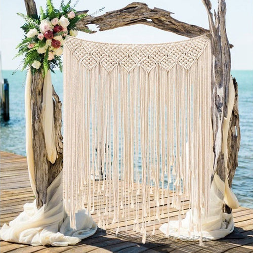 新品Tassel Tapestry Handmade LargDe Woven Wall Tapestry Larg