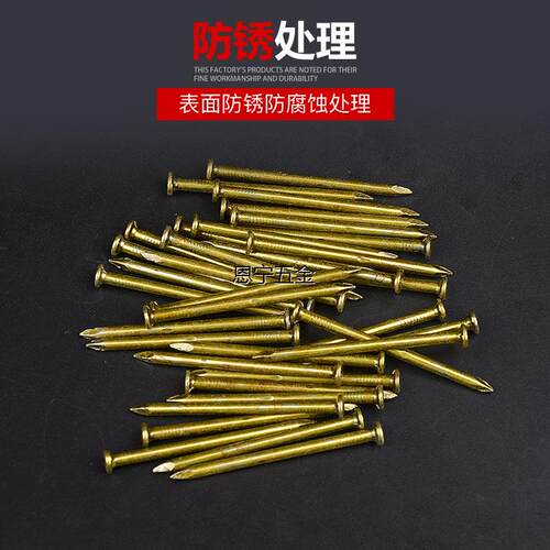 新品特种长水泥短钢钉p大帽钉子小铁钉大挂画墙钉水泥墙混泥土挂