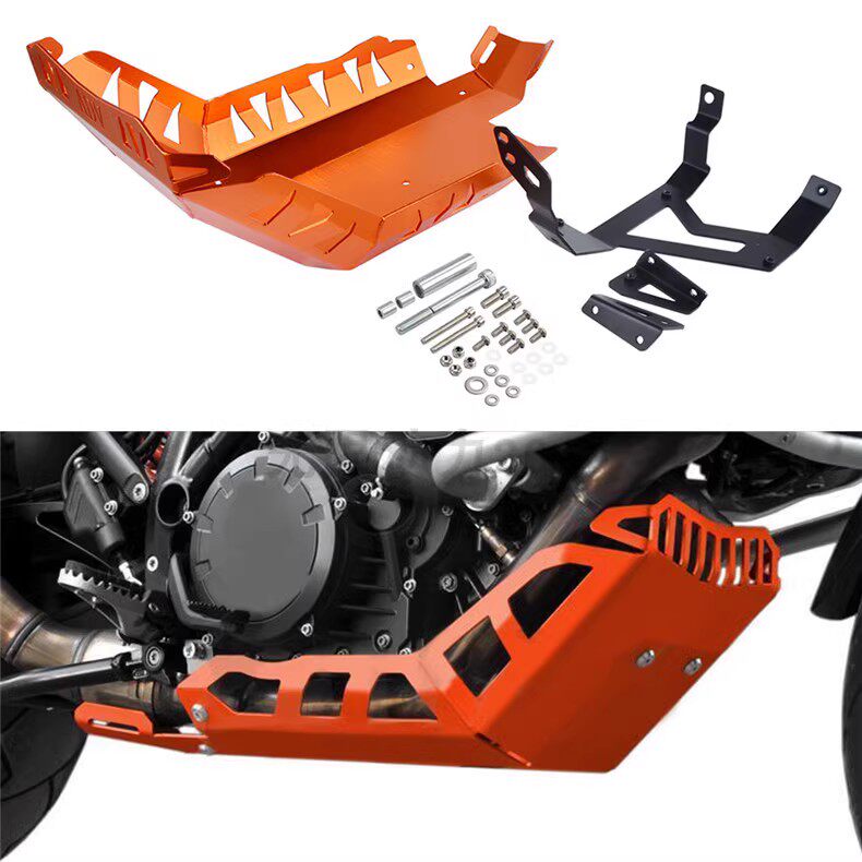 KTM 1050 1090 1190 1290ADV改装底盘保护发动机护甲铝合金护板