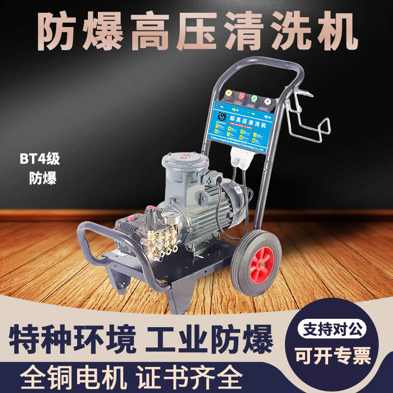 纯铜防爆高压清洗机化工环境380v