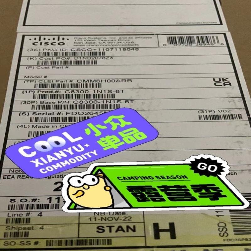 议价议价思科C8300-1N1S-6T行货！未税