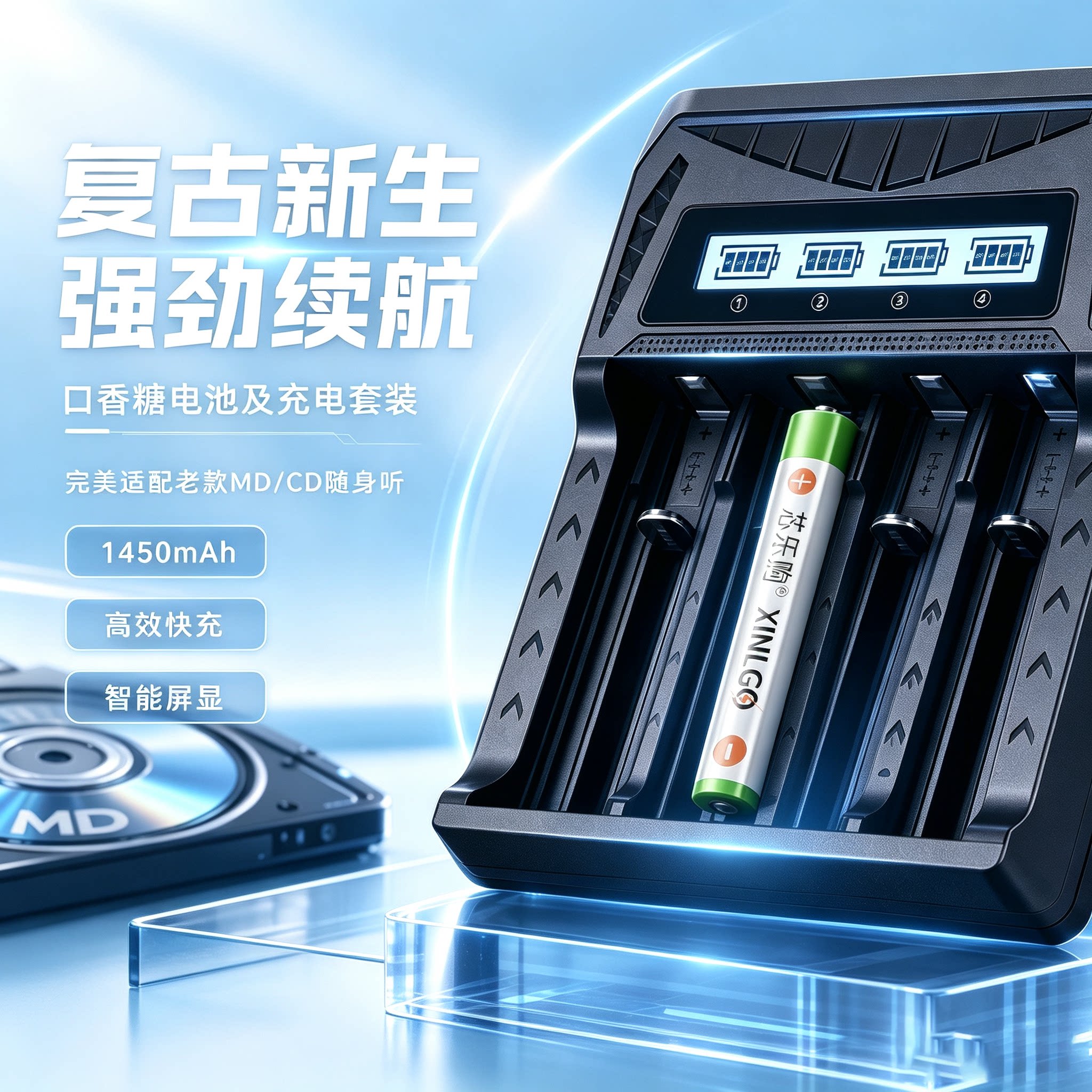 芯乐购口香糖电池1.2V图片