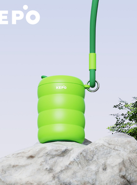 KEPO保温杯水杯便携不锈钢吸管杯咖啡随行杯子女生儿童学生新款