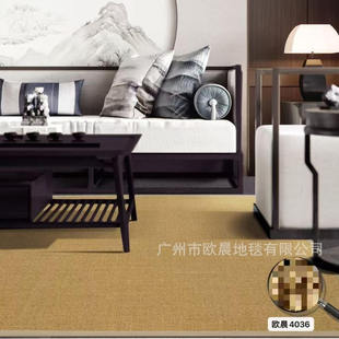 植物水草纤维毯家居地毯客厅地毯高档私人会所洗浴房防滑剑麻毯