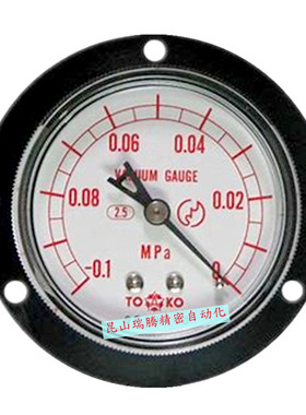 DU-G1/4-60X-0.1MPa东洋计器压力表TOAKO压力计