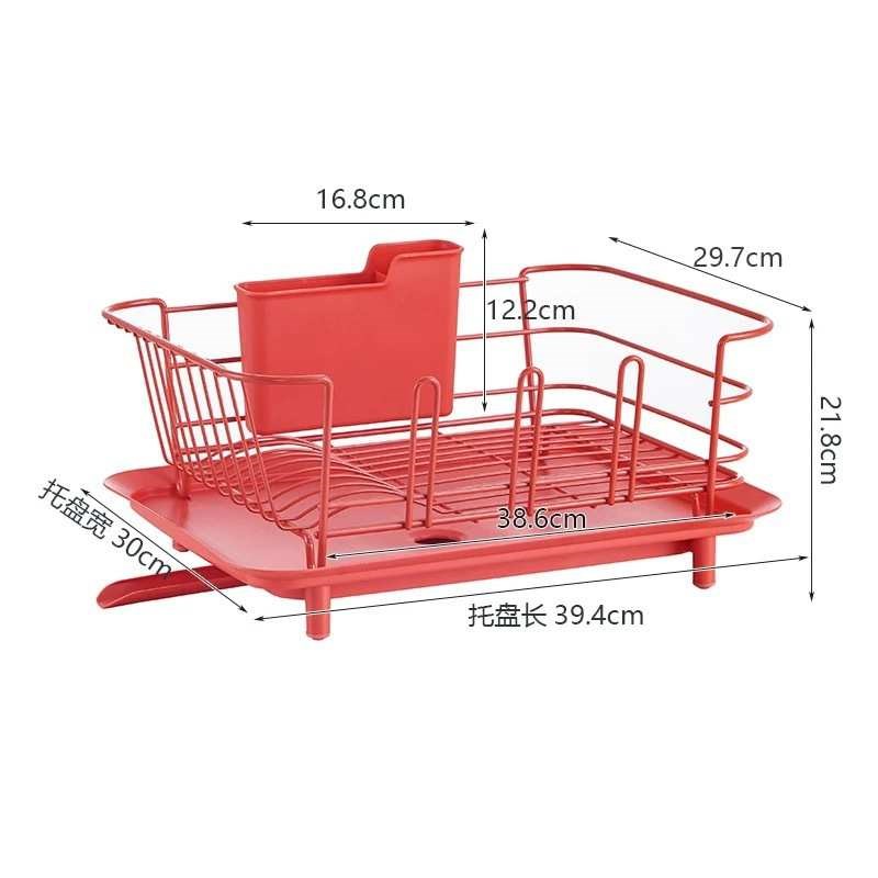 杯碗碟滤 碗筷水杯挂台面架多A功能置架收纳物架厨房沥水家用创意