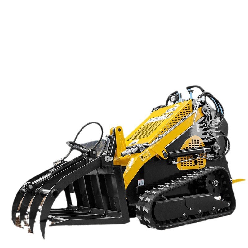 多功能微型滑移装载机小铲车 自上料F装载车 农场轮式履带滑移装