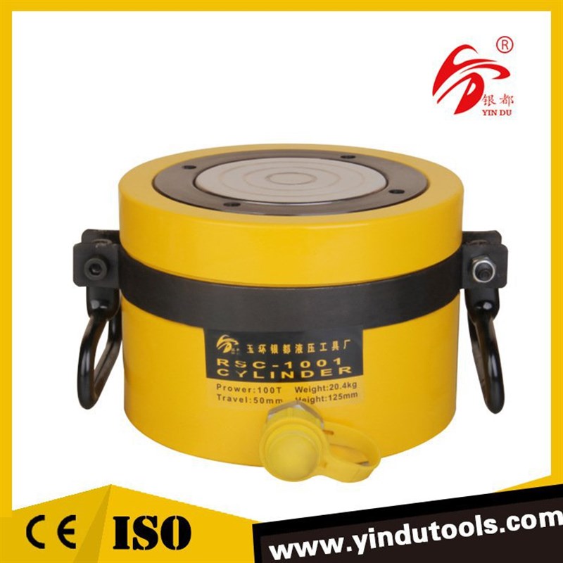 短型液压千斤顶 分离式液压油缸RSC-1001 10N0吨 100T行程50mm