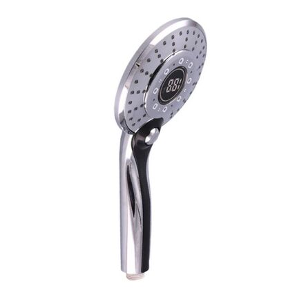 Pressurdized Shower Head Handheld Shower with LED Lamp &