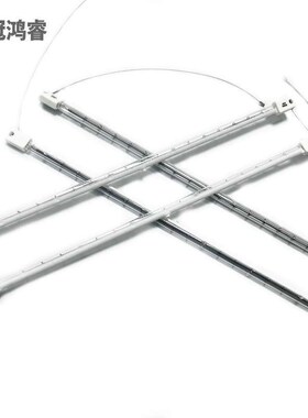 红外线3000W 378MM单管半涂白 400V注塑机加热T管 IR灯吹瓶机灯