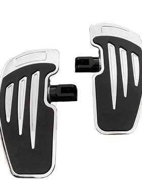 适用于无极CUg525改装加大前置脚踏板 摩托车加宽复古前置脚踏板