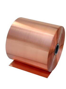 极速T2紫铜带纯铜片铜条0q.10.2r0.30.50.81mm易焊导电铜排接地