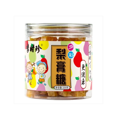 李时珍多彩梨膏糖儿童零添加