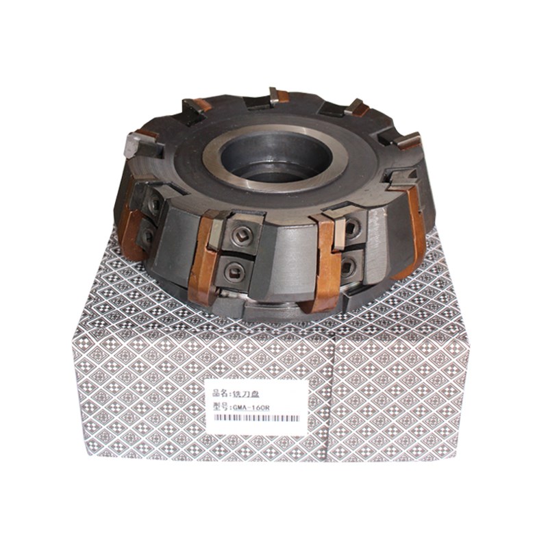 75度可转位刀垫式重型铣刀盘镗床铣床粗加工刀H盘GMA 160 315 630