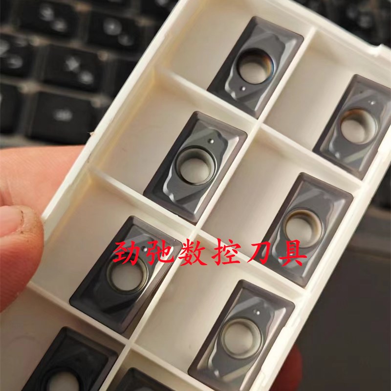 反转刀盘R0.8铣h刀片左刀刃APMT160408L APMT1604PDEL APMT150408