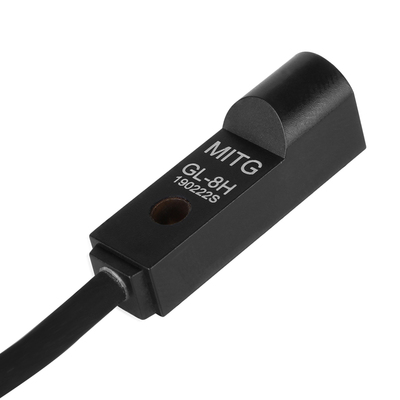 铭霆微小型金属感应开关GL-8H方形顶部接近开关限位传感器 NPN24V