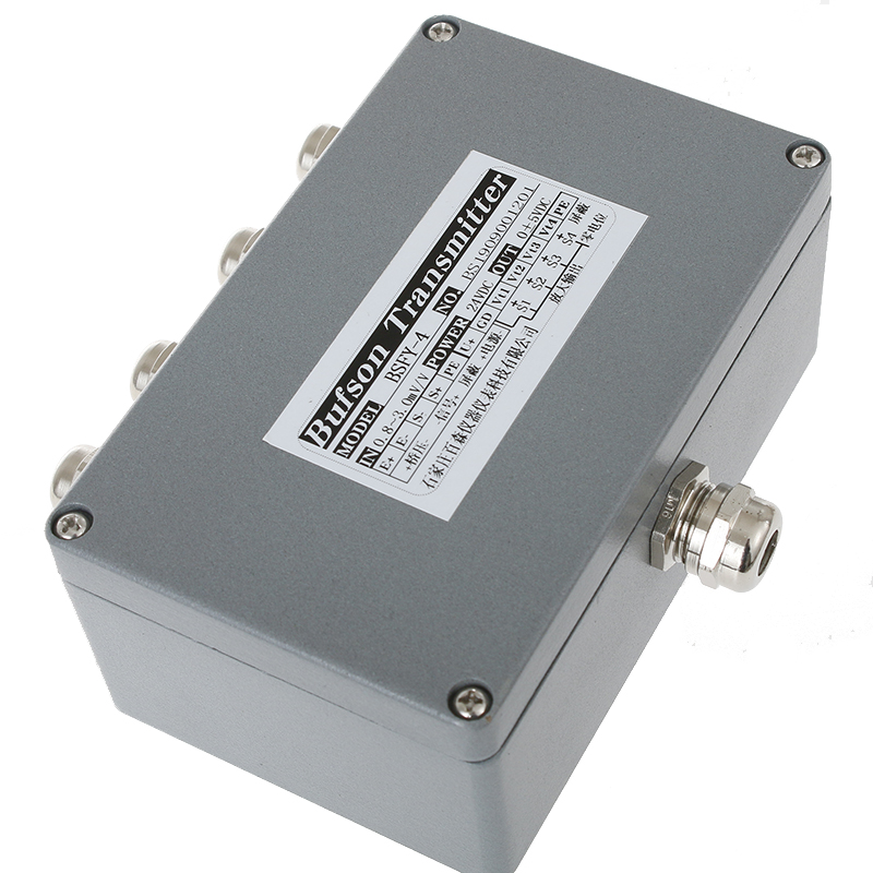 四进4出信号放大器高精度独立路通道推拉力计称重量传感电压变送