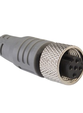 金属接近开关航空插连接线HKC-01通用直流三线 防水防油IP67