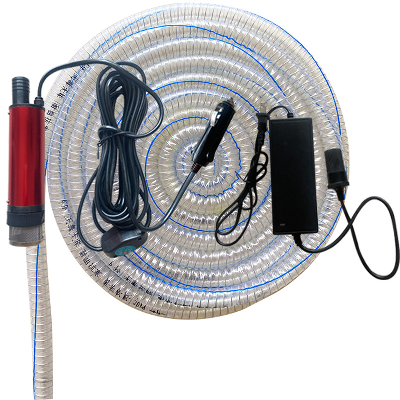 电动抽油泵潜水最小微型12v24伏220家用自吸抽水神器加柴迷你超细